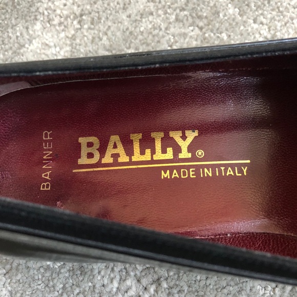 SOLDBally Banner Italian Patent Leather Dress Shoe - Picture 6 of 9